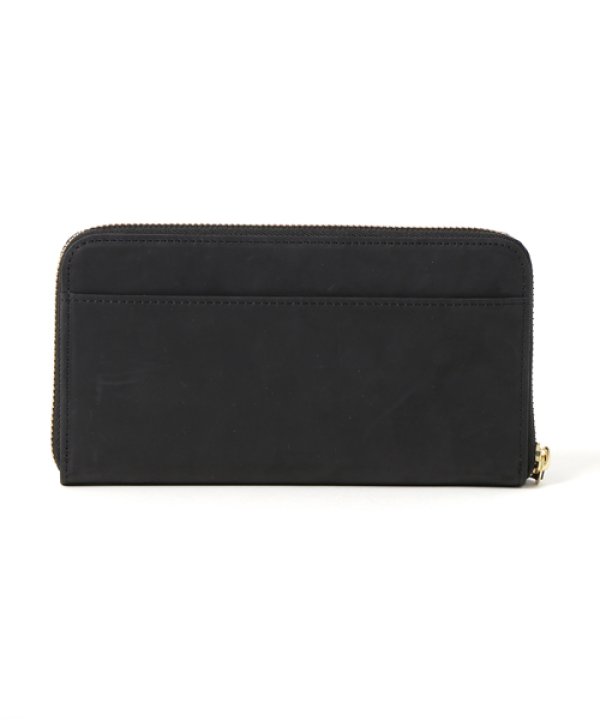 画像4: ［クレイジーカーフレザー］ ラウンドファスナー長財布