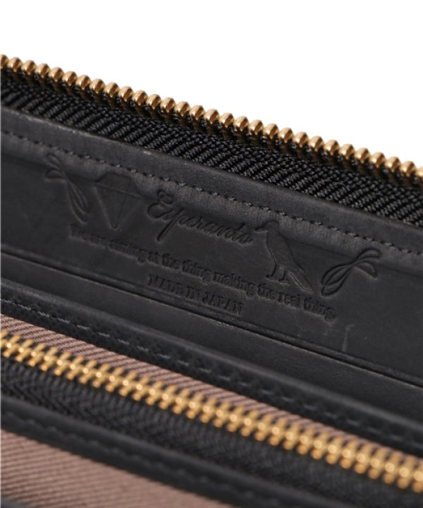 画像6: ［クレイジーカーフレザー］ ラウンドファスナー長財布