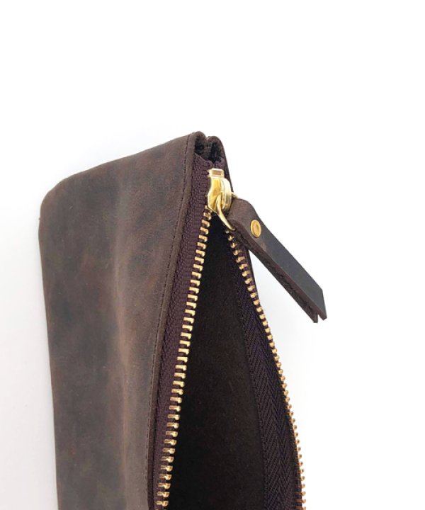 画像4: ［クレイジーカーフレザー］　ミニポーチ