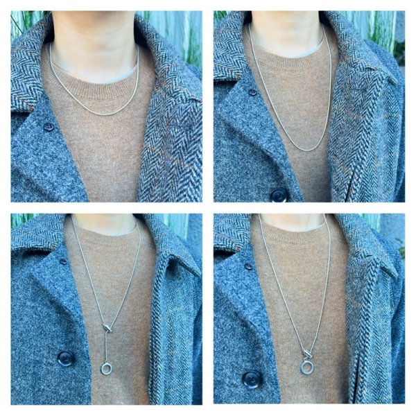 画像8: ［シルバー925］　スネークチェーンネックレス