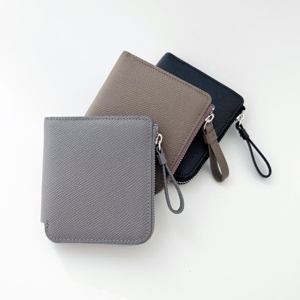 画像1: ［ボントーノレザー］ Lzipショート財布